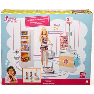 Barbie  Supermarche et poupée 