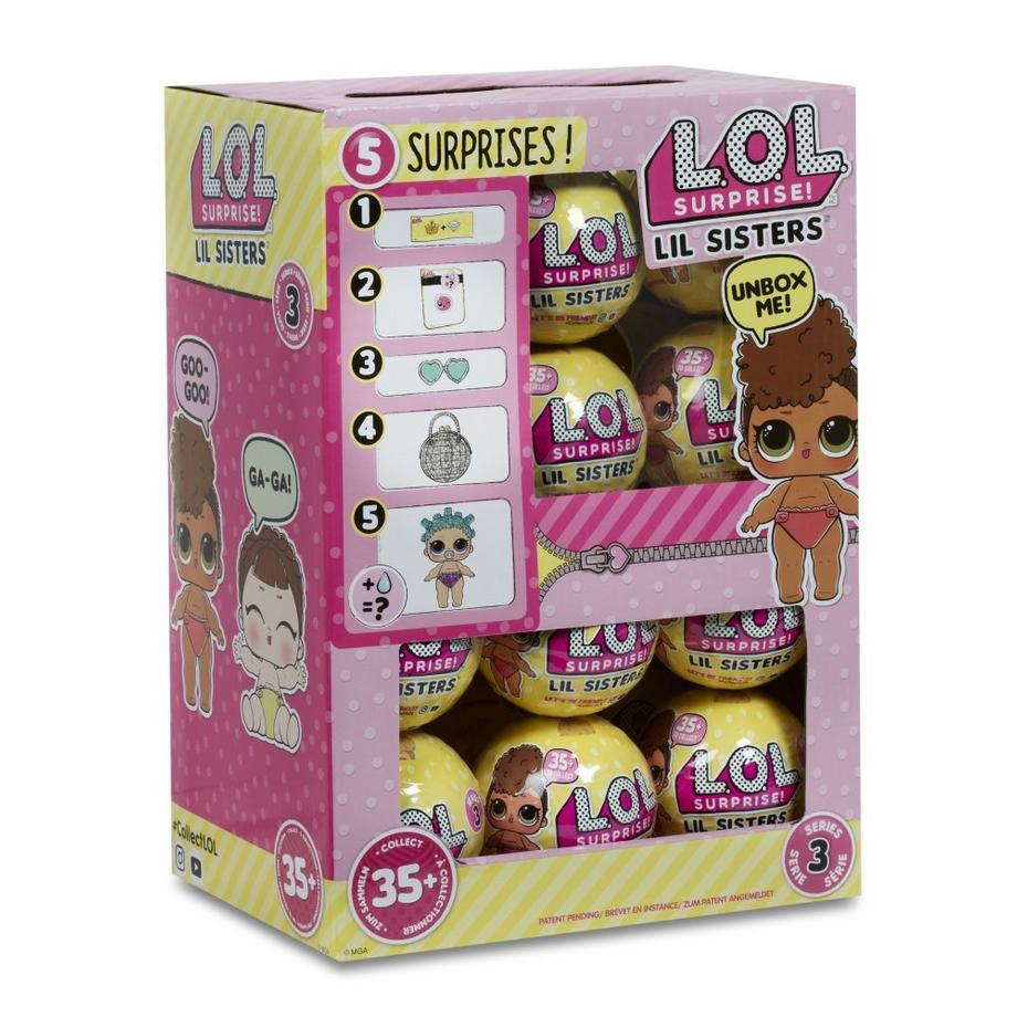 M G A  L.O.L. Surprise! Lil Sisters, Überraschungskugel 