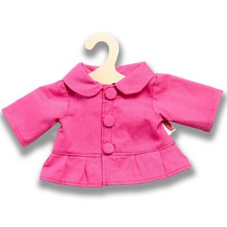 Heless *MANTEL GR. 35-45CM Puppenkleider Winter, Jacke 'Pinky' 28-35cm 