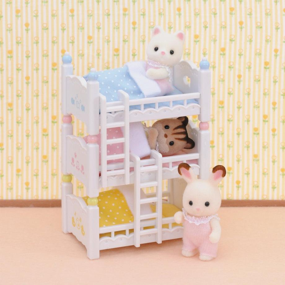 Sylvanian Families  Dreistöckiges Babyhochbett 