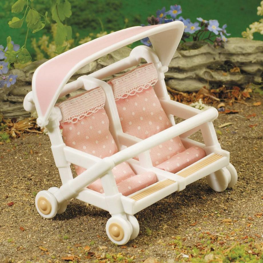 Sylvanian Families  Double Pushchair 
