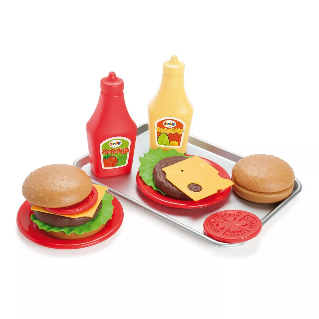 Dantoy - Burger Set auf Tablett