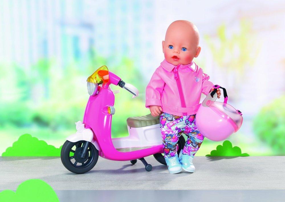 Zapf creation  Baby Born City Deluxe Scooter Outfit 