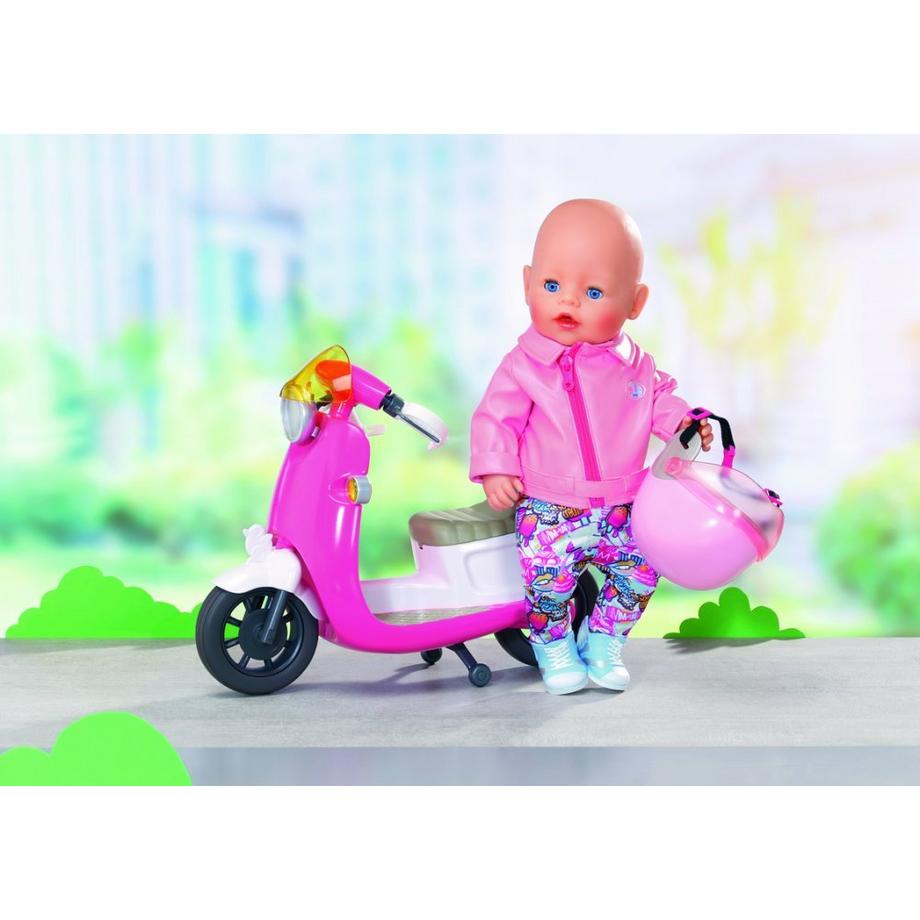 Zapf creation  Baby Born City Deluxe Scooter Outfit 