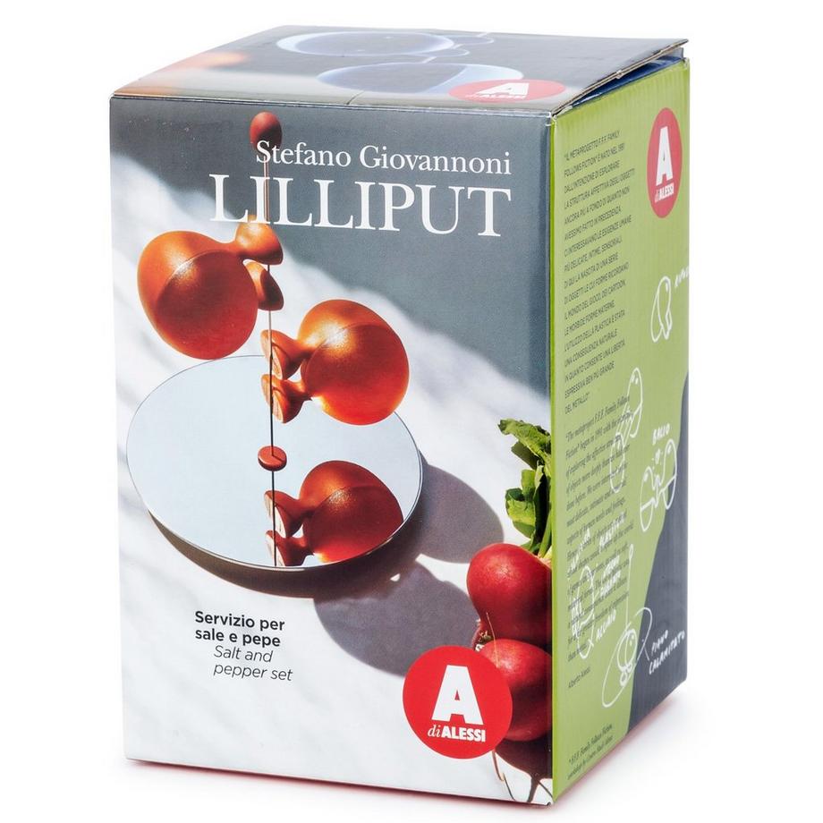 ALESSI Spargisale e spargipepe Lilliput 