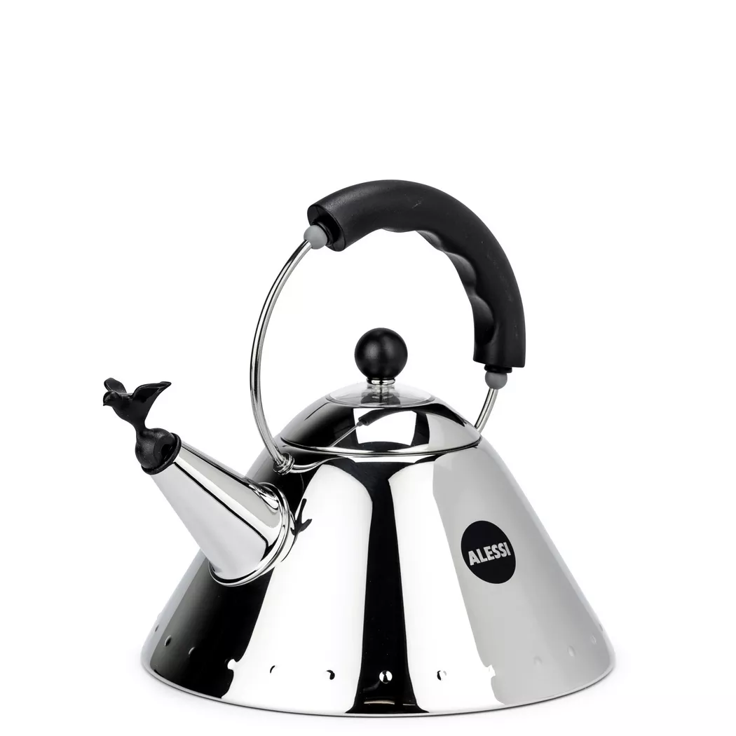 Alessi - Wasserkessel, Black, 25cm