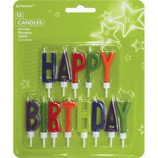 amscan  13 Candele Happy Birthday 