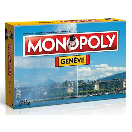 MONOPOLY  Monopoly Genève, Französisch Multicolor