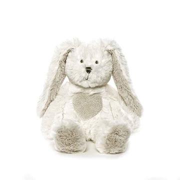 Lepre peluche bianco, 24cm