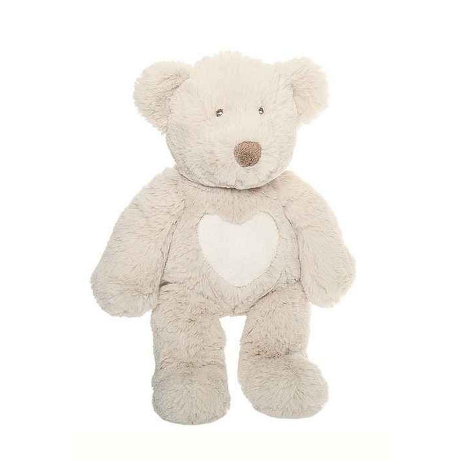 Ours peluche, gris 28cm