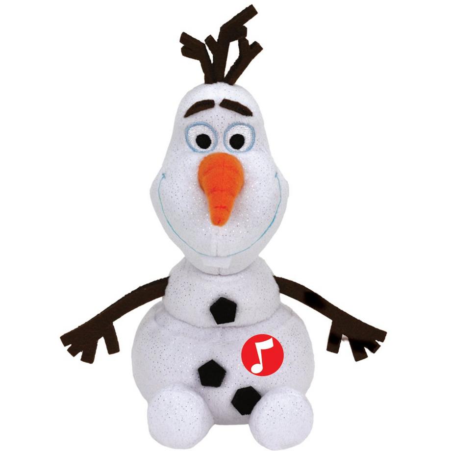 ty  Disney Frozen, Olaf peluche scintillement 