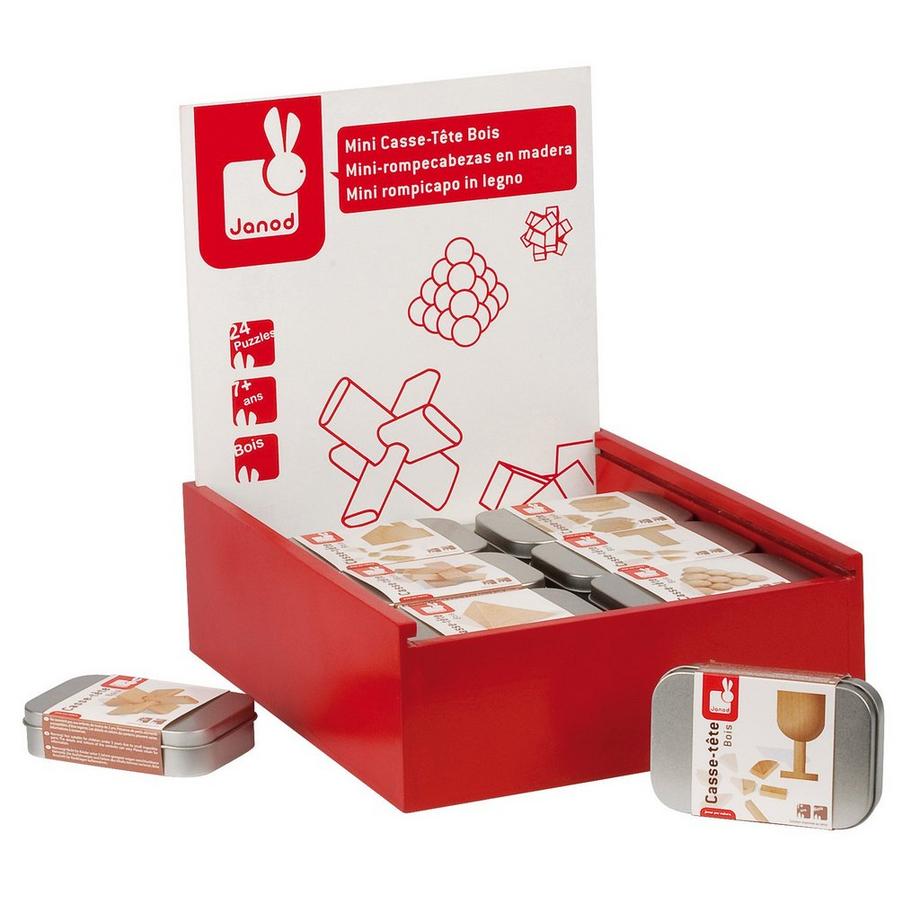   Mini Casse-Tête Bois Puzzle 
