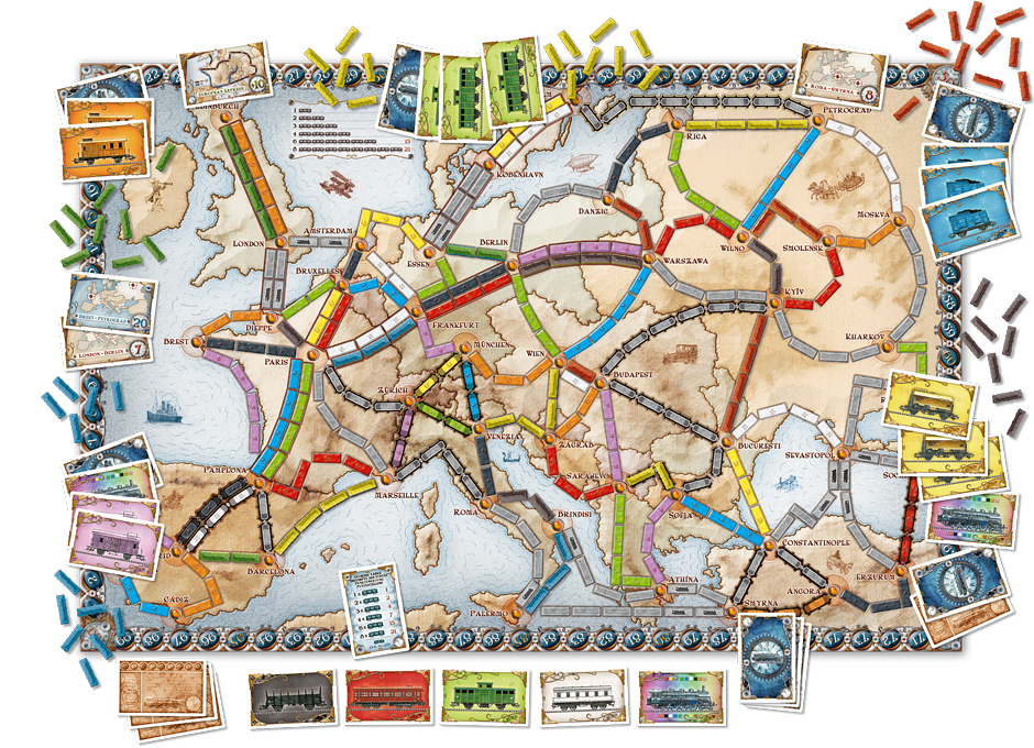 Asmodée  Ticket to Ride Europe 