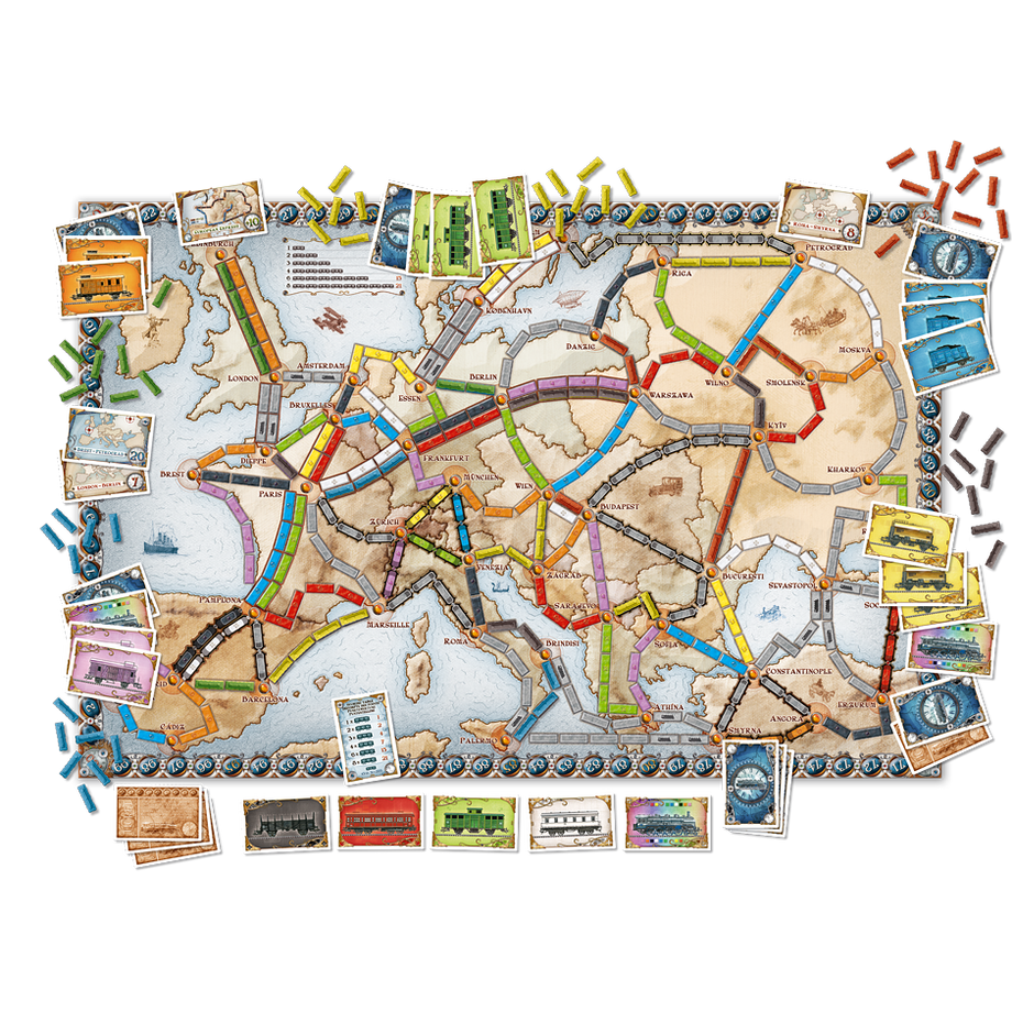 Asmodée  Ticket to Ride Europe 