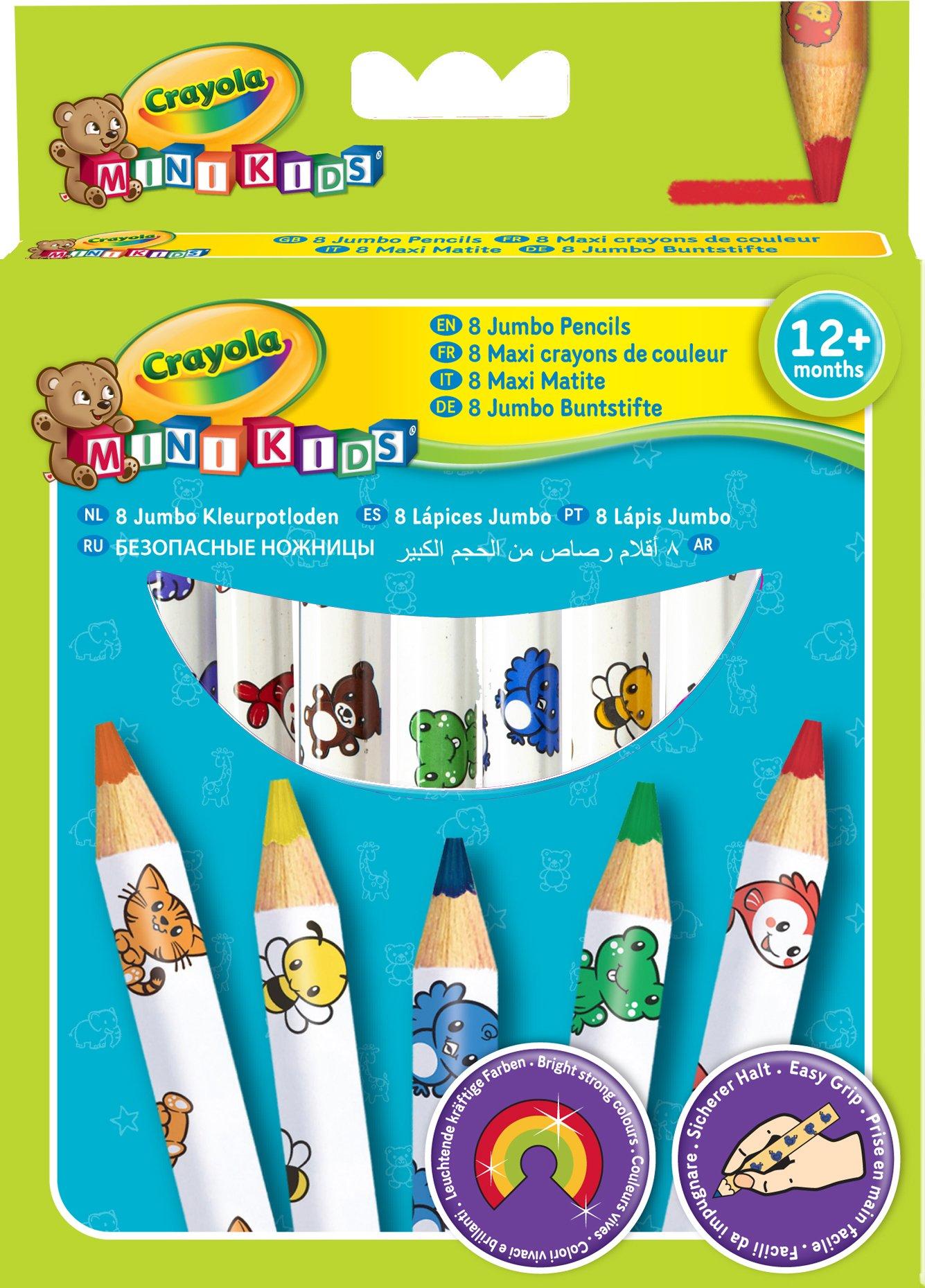 Image of Crayola 8 Jumbo Buntstifte