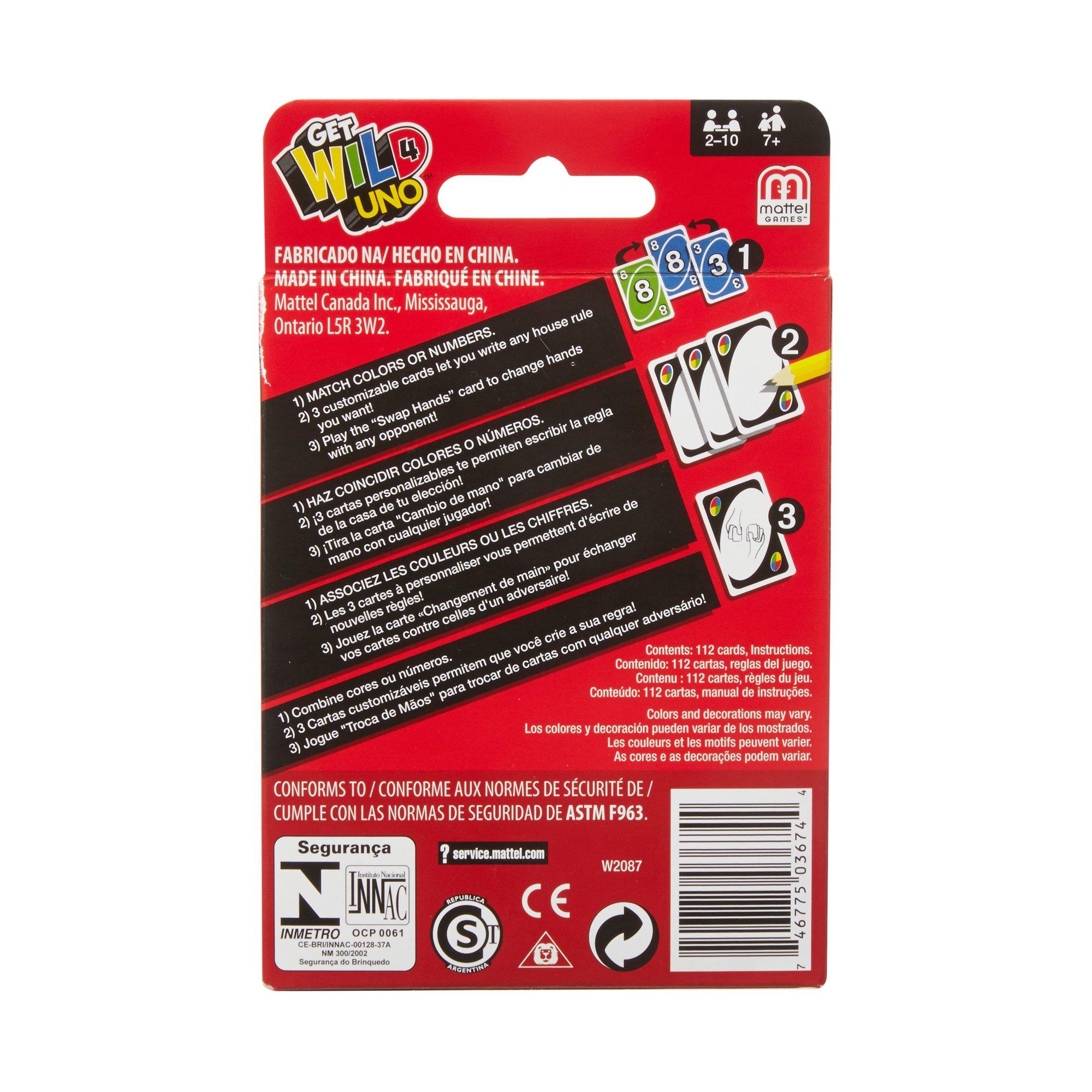 Mattel Games  UNO Card 