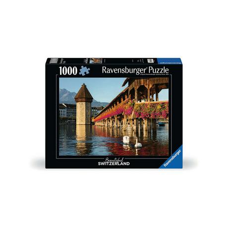 Ravensburger  Puzzle pont de Lucerne, 1000 pièces 