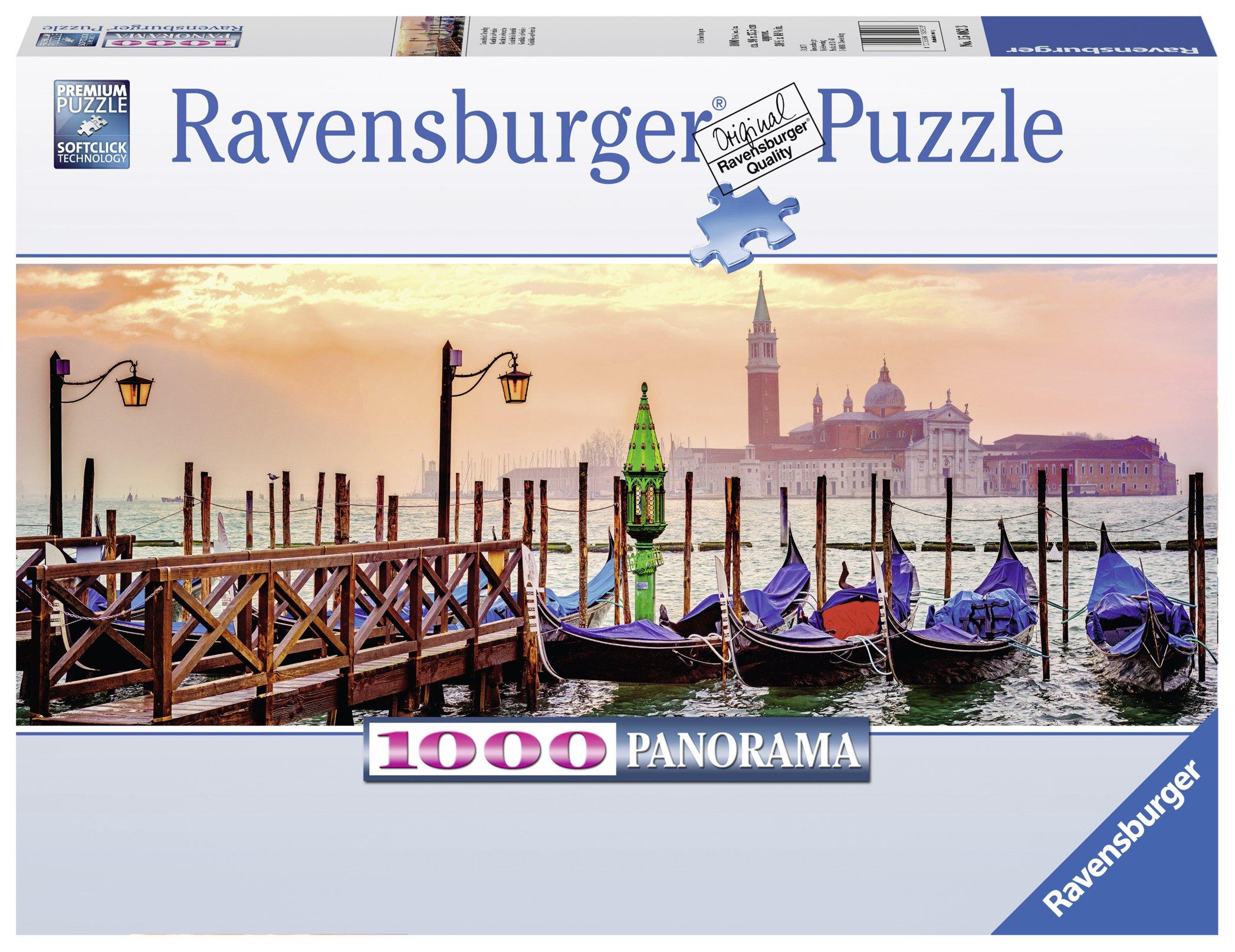 Ravensburger  Puzzle gondole a Venezia, 1000 pezzi 