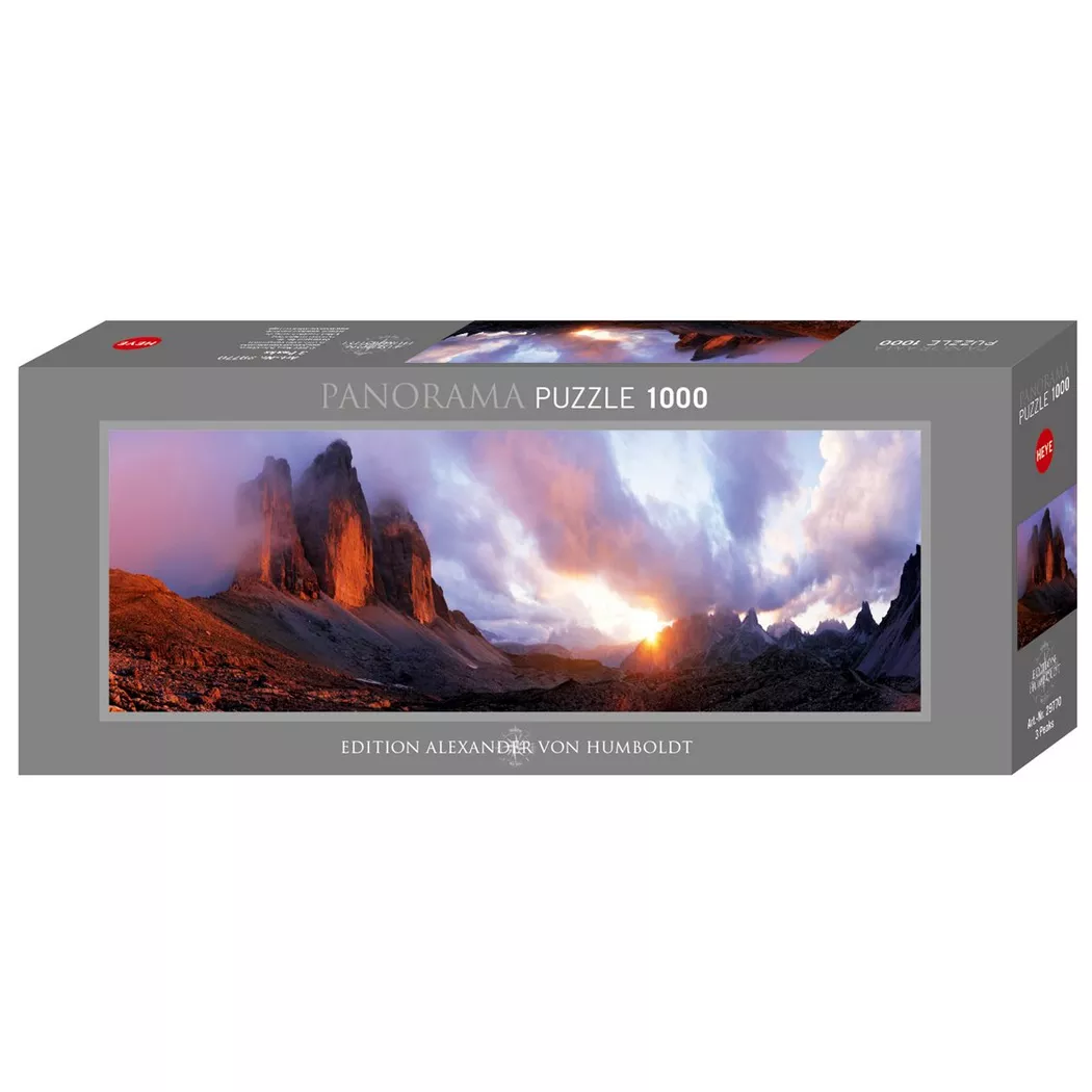 Heye - 3 Peaks Panorama 1000 Teile