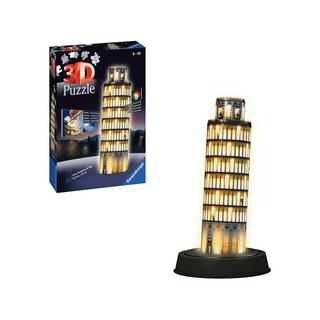 Ravensburger  3D Puzzle Turm von Pisa, Night Edition, 216 Teile 