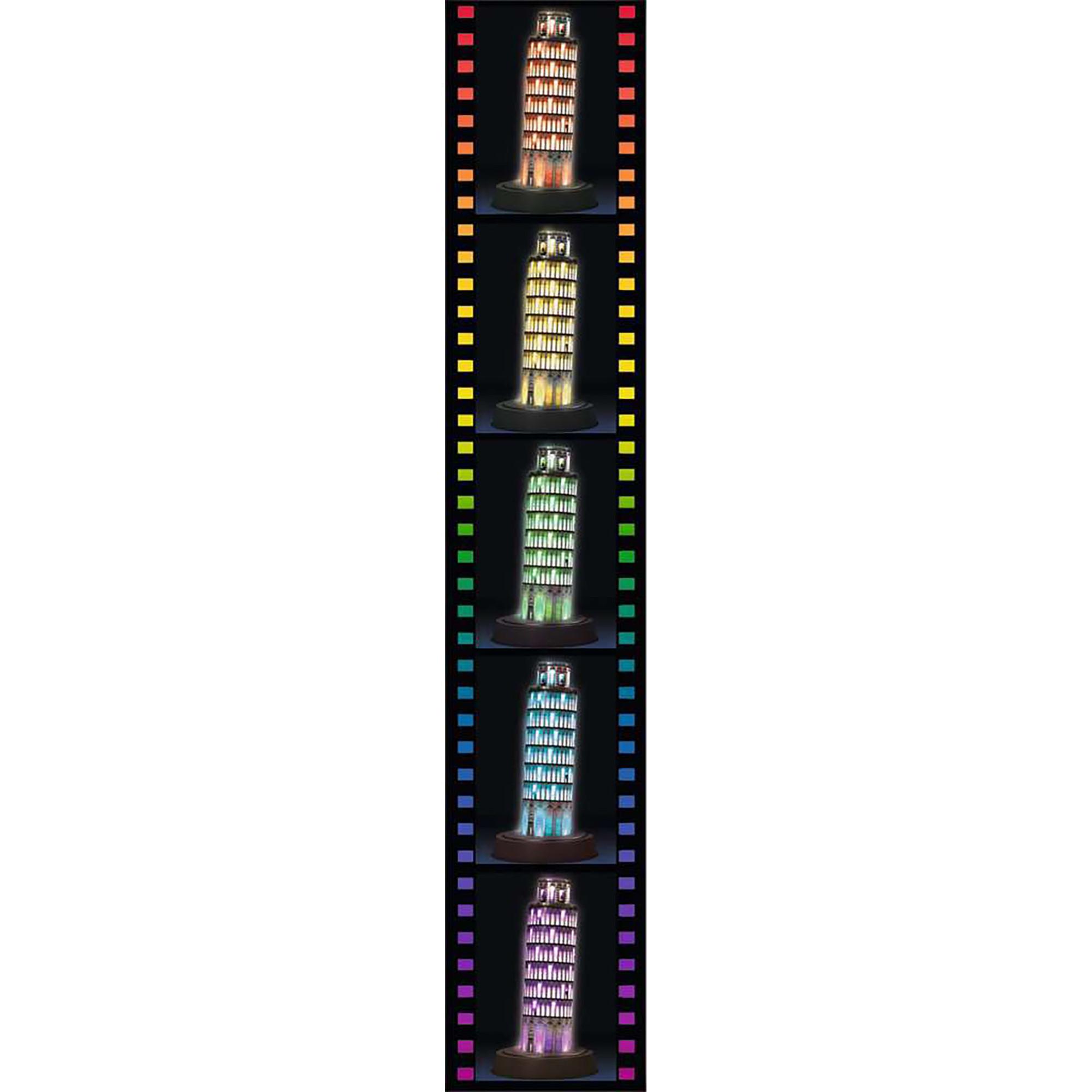 Ravensburger  3D Puzzle Turm von Pisa, Night Edition, 216 Teile 