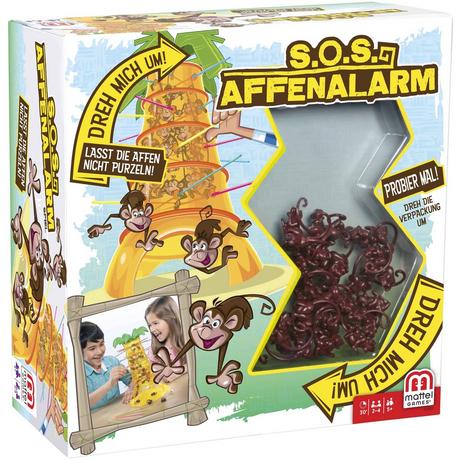 Mattel Games  S.O.S. Affenalarm, Tedesco 
