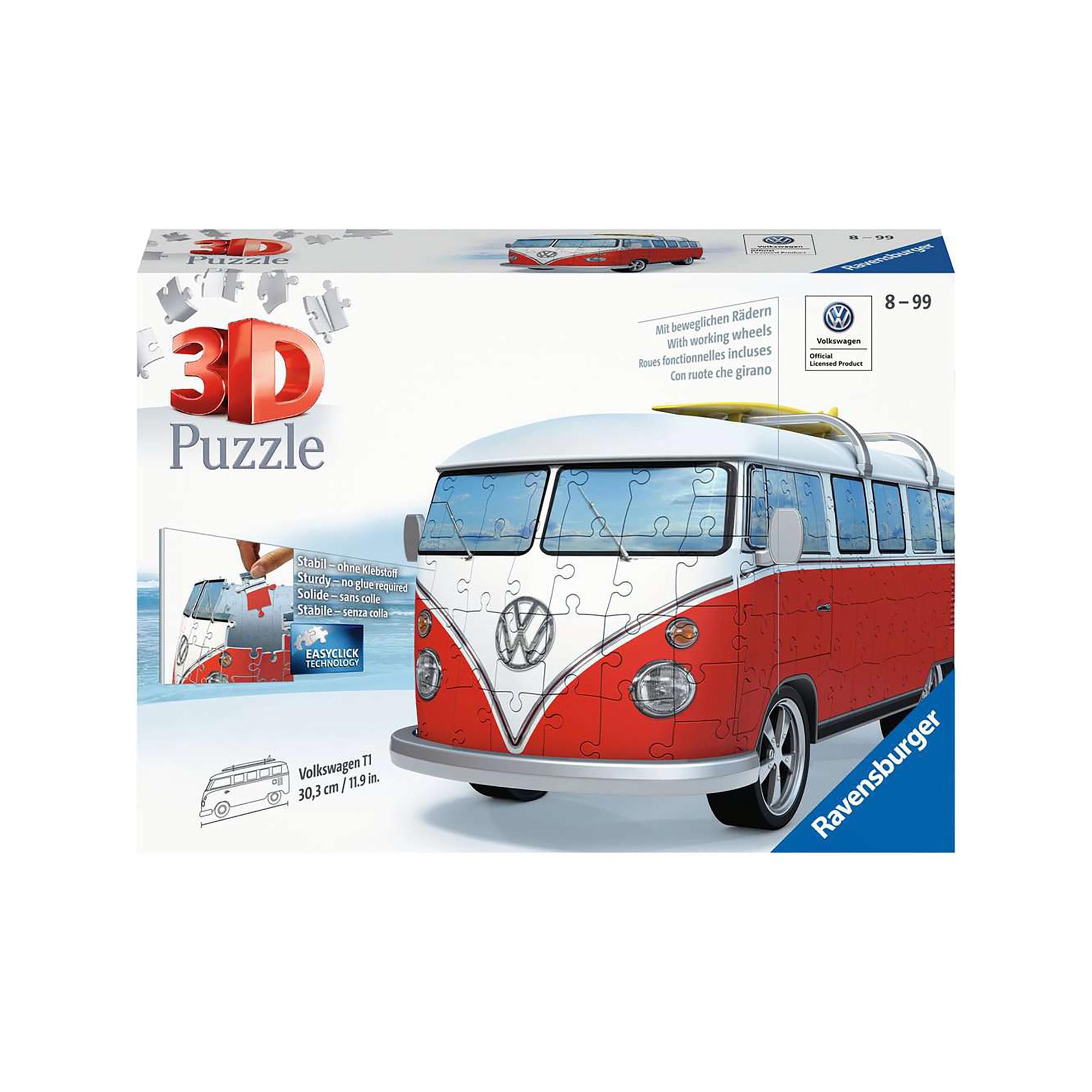 Ravensburger  3D Puzzle VW Bulli T1, 162 Teile 