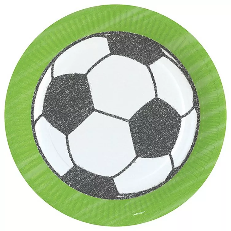 Sombo 8 Kartonteller Fussball 23 cmonline kaufen MANOR