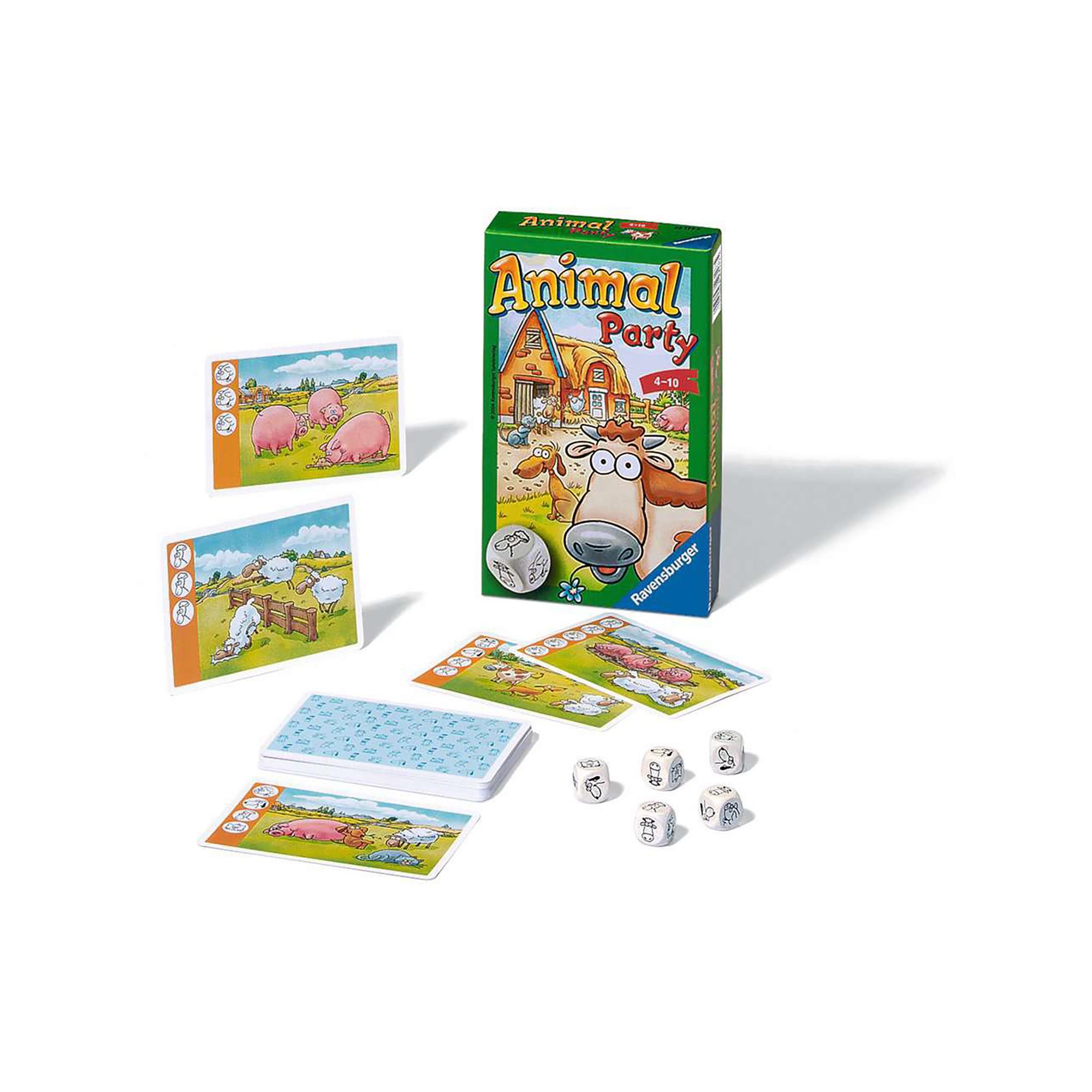 Ravensburger  Animal Party, francese e italiano 