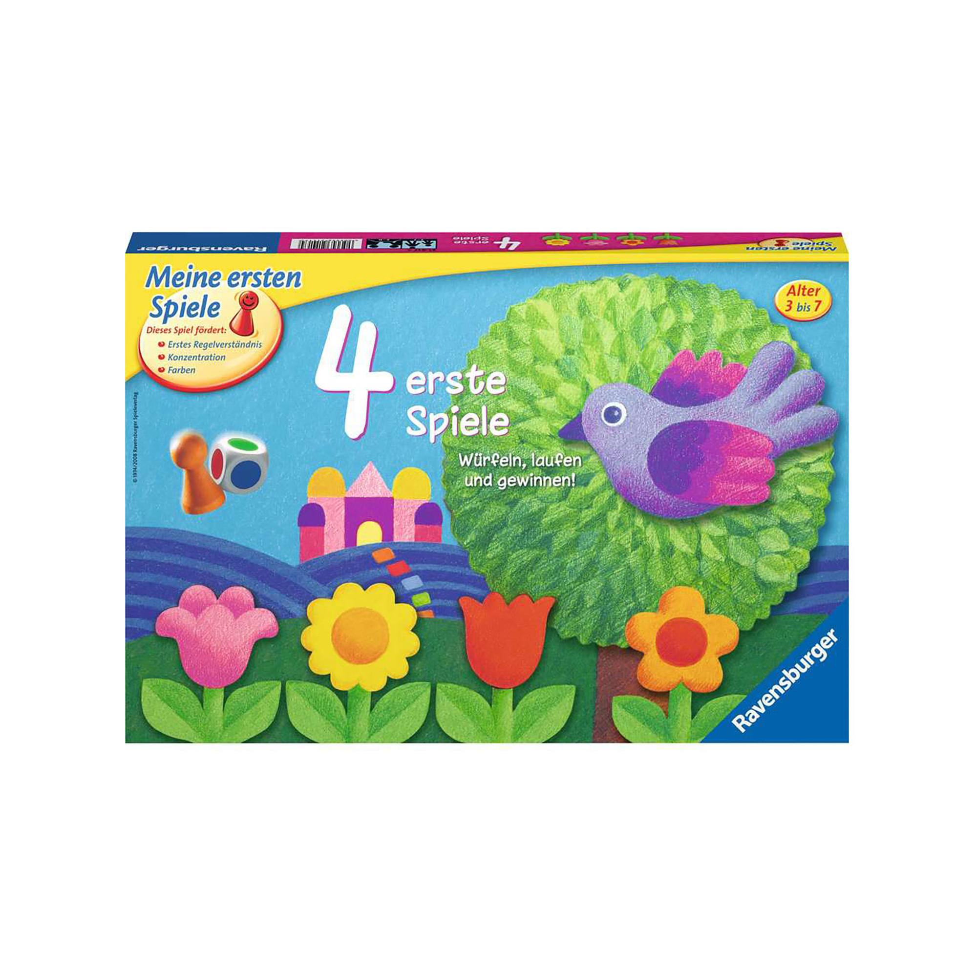 Ravensburger  4 primi giochi, Tedesco 