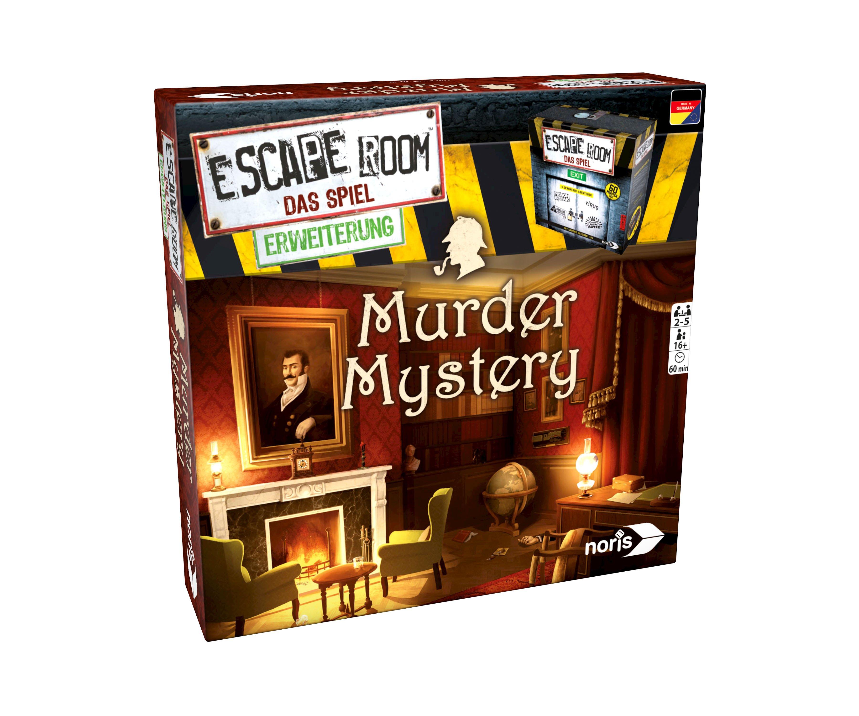 noris  Escape Room Spiel Murder Mystery, Tedesco 