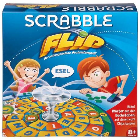Mattel Games  Scrabble Flip, tedesco 