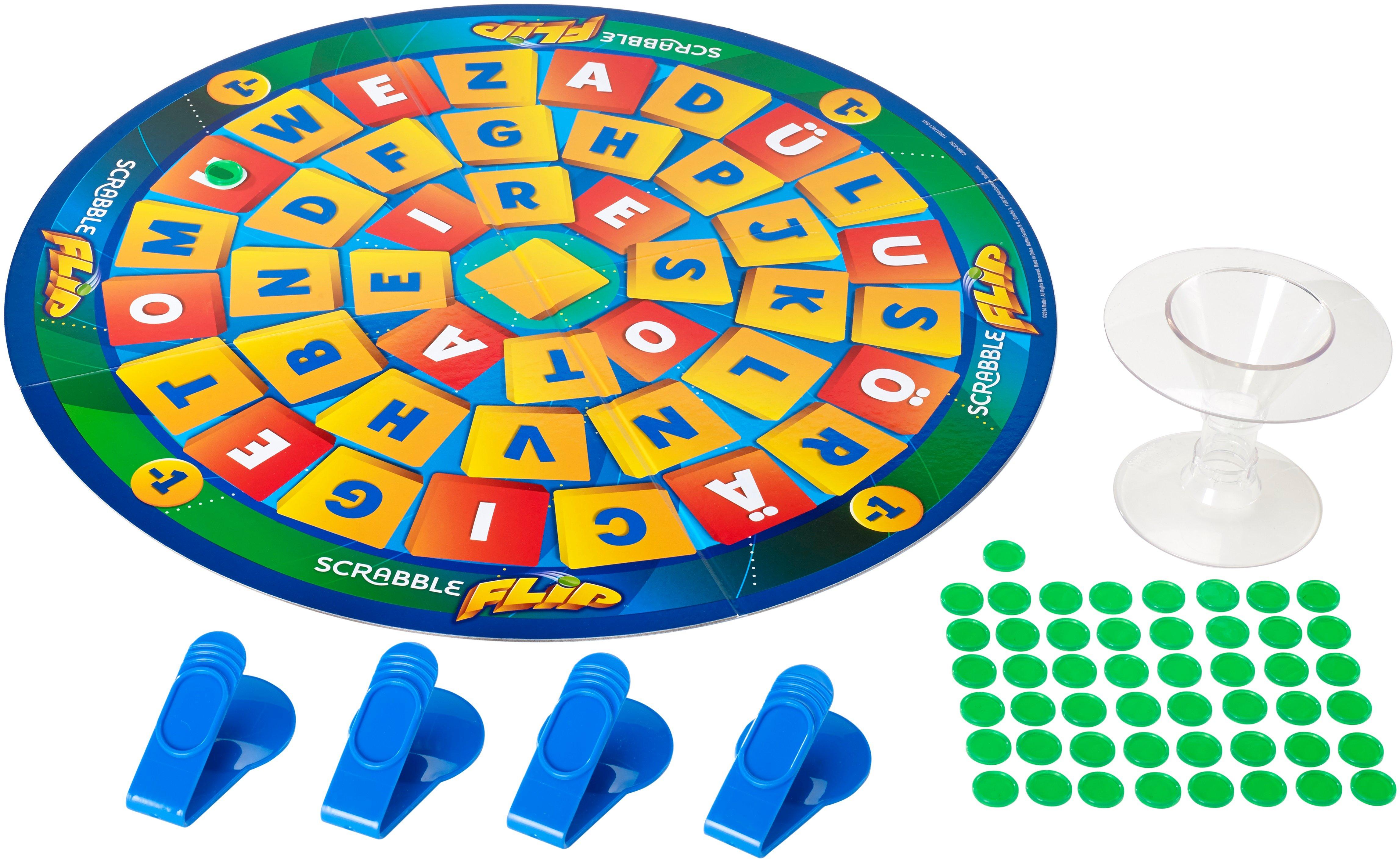 Mattel Games  Scrabble Flip, tedesco 