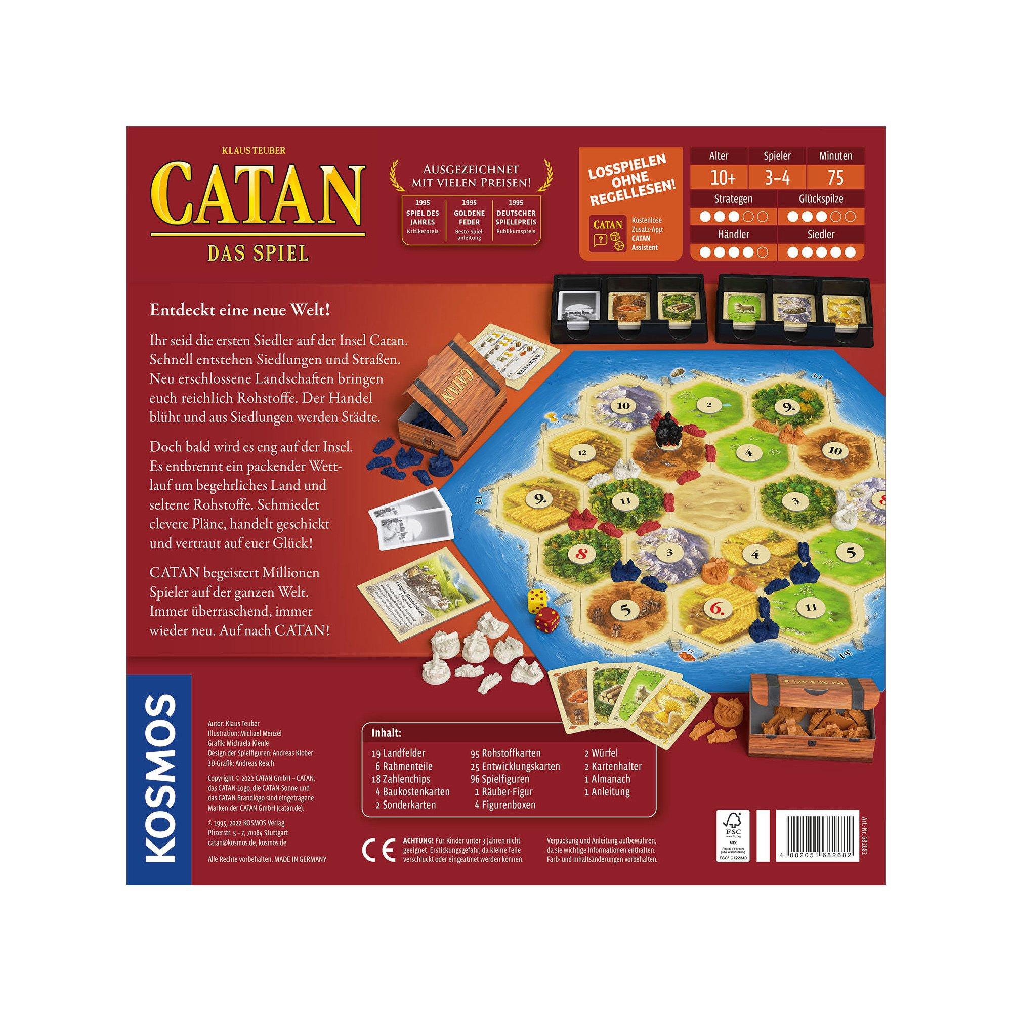 Kosmos  Die Siedler von Catan Grundspiel, Deutsch 