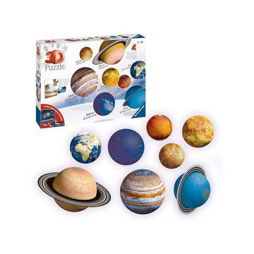 3D puzzle 8 pianete, 522 pezzi