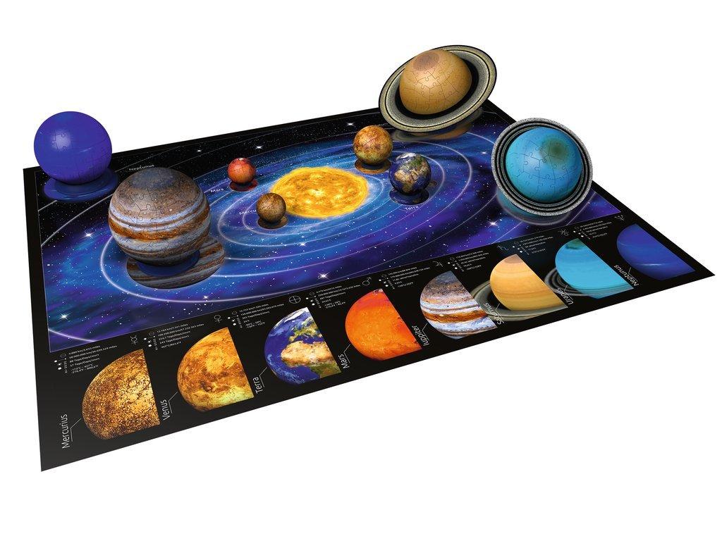 Ravensburger  3D puzzle 8 planètes, 522 pièces 