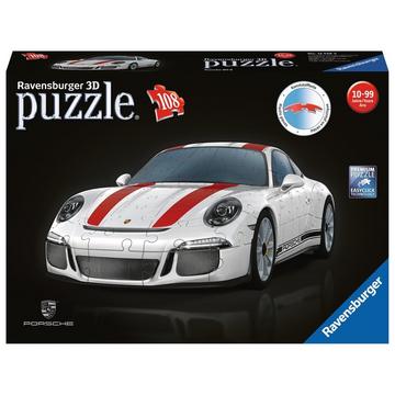 3D puzzle Porsche 911R, 108 pièces