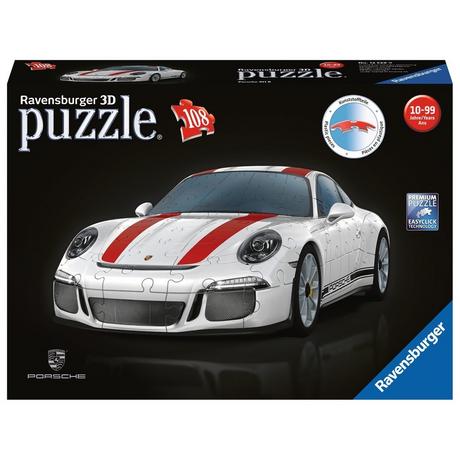 Ravensburger  3D puzzle Porsche 911R, 108 pezzi 