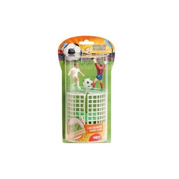 Kuchendekoration Kit PVC, Fussball