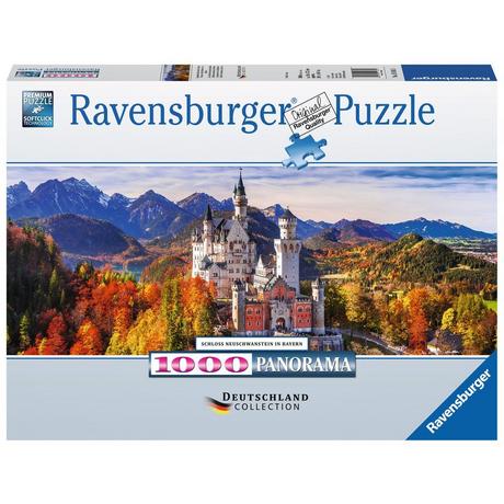 Ravensburger  Puzzle Schloss Neuschwanstein in Bayern, 1000 Teile 