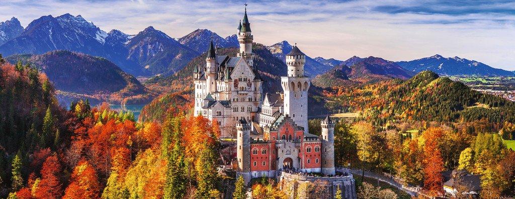 Ravensburger  Puzzle castello di Neuschwanstein, 1000 pezzi 
