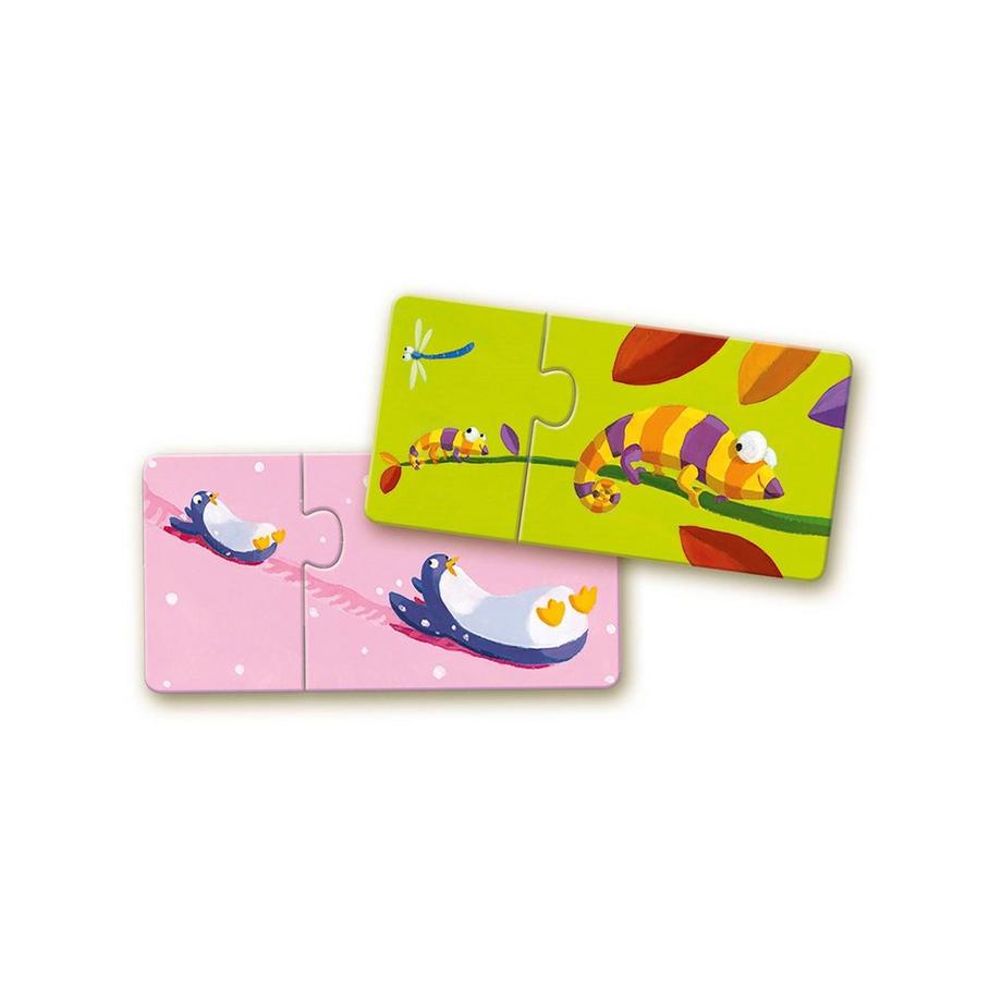 Djeco  Puzzle Duo Maman et Bébé 