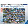Ravensburger  Puzzle 99 beautiful Places of Europe, 3000 pièces 