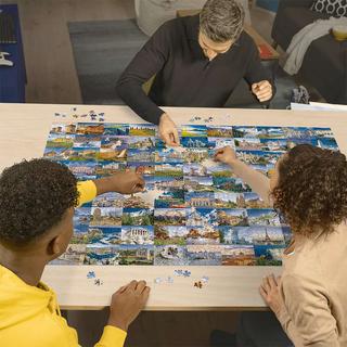 Ravensburger  Puzzle 99 beautiful Places of Europe, 3000 pezzi 