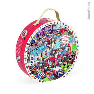 Janod  Puzzle pompieri 208 pezzi 
