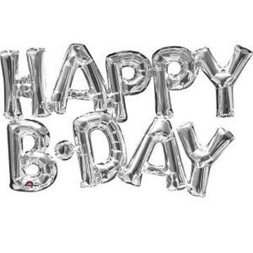 Palloncino in alluminio Happy Birthday SuperShape™
