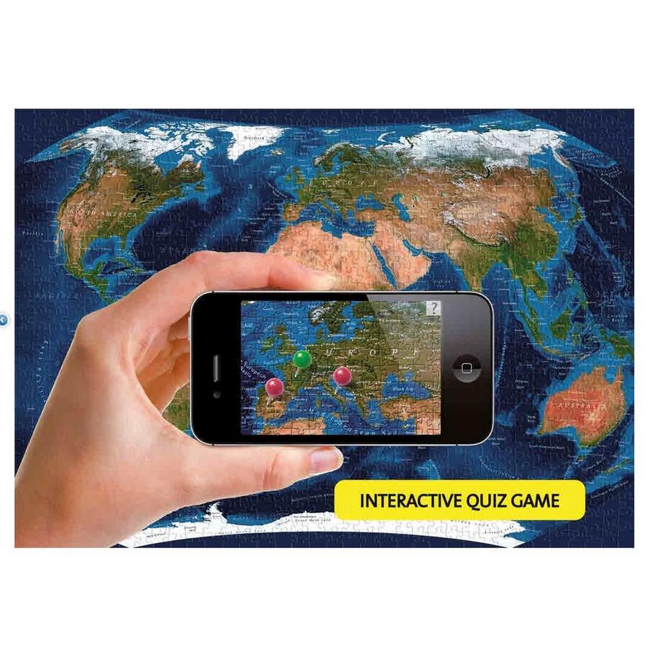 Ravensburger  Reality Puzzle mappemonde satellitaire 