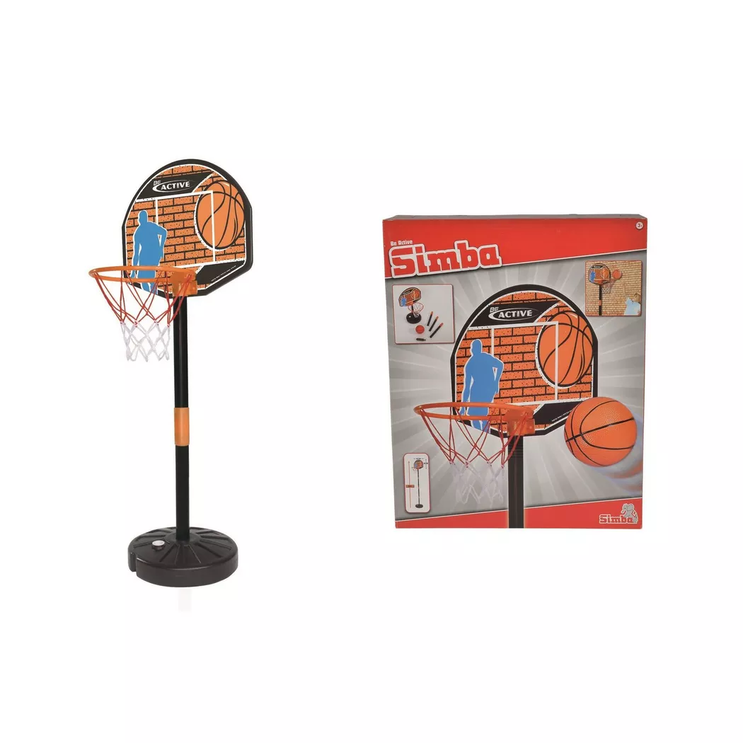 Simba - Basketball Set mit Ständer, Multicolor