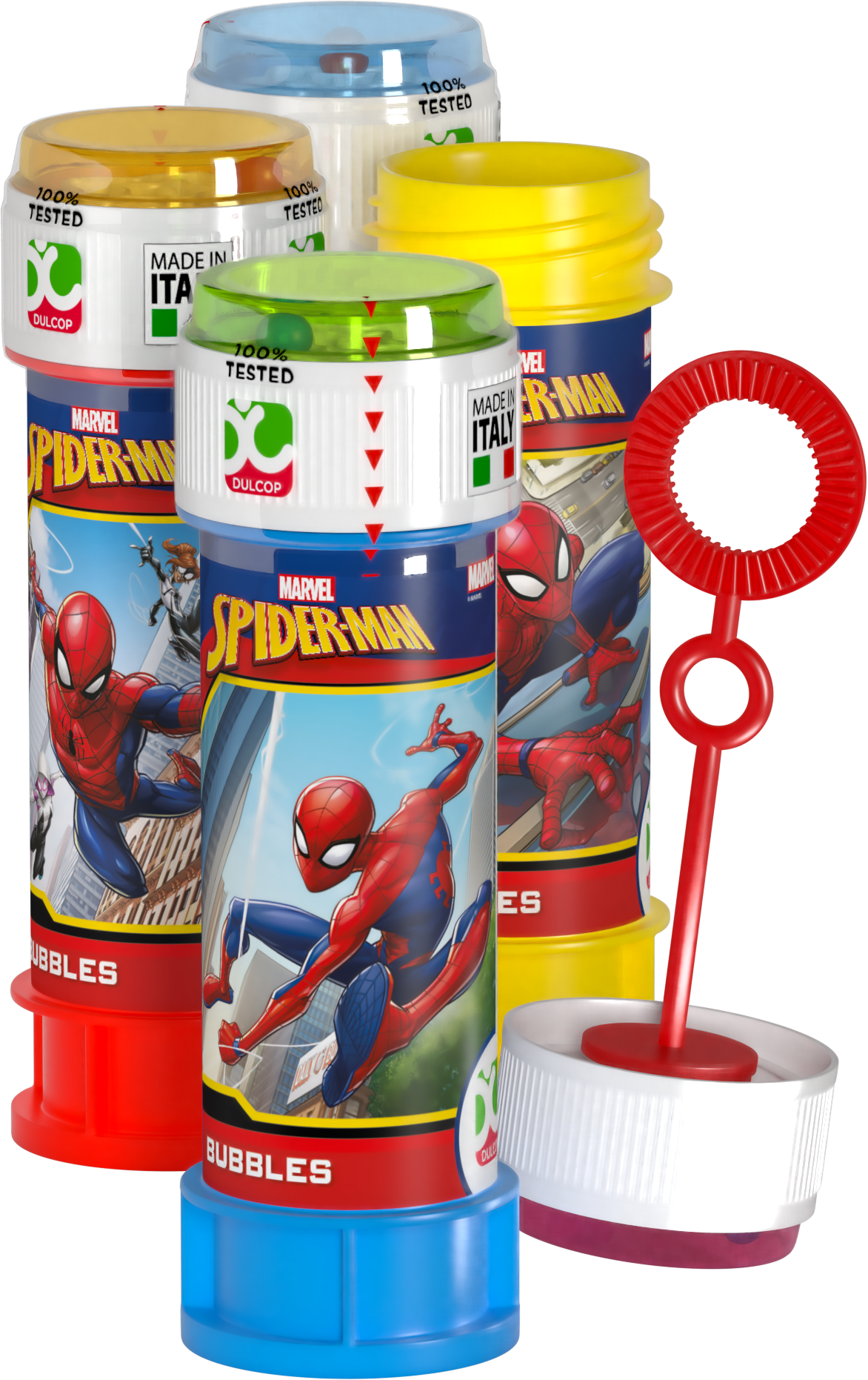 Dulcop  1 Spiderman bolle di sapone, modelli assortiti 