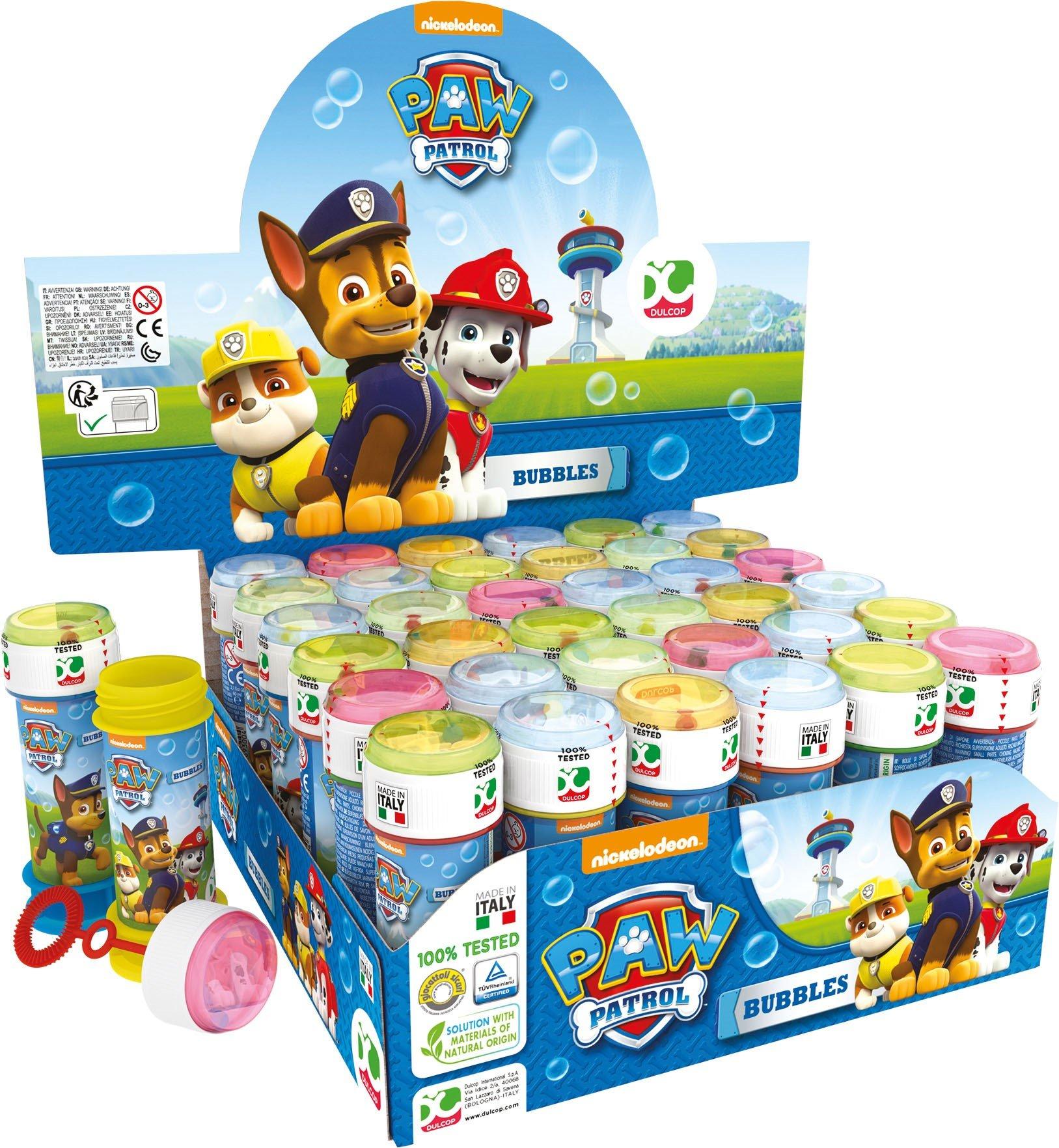 Dulcop  Bolle di sapone Paw Patrol, modelli assortiti 